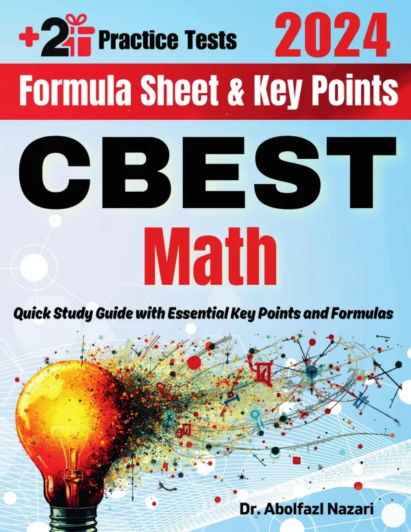 CBEST Math Formula Sheet and Key Points: Quick Study Guide and Test ...