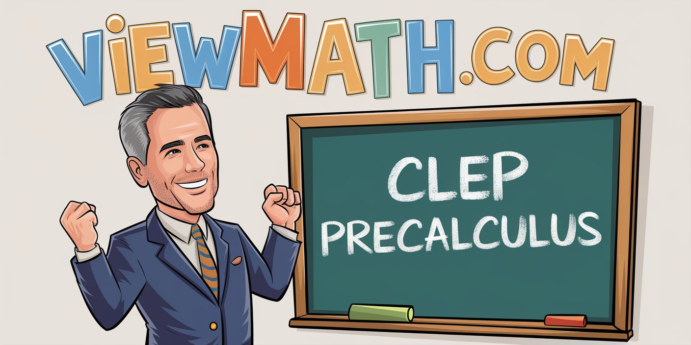 CLEP Precalculus Prep: Textbooks, Workbooks, Study Guides, and Cheat Sheets