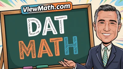 DAT Math Essentials: Cheat Sheets, Workbooks, Study Guides, and Practice Tests