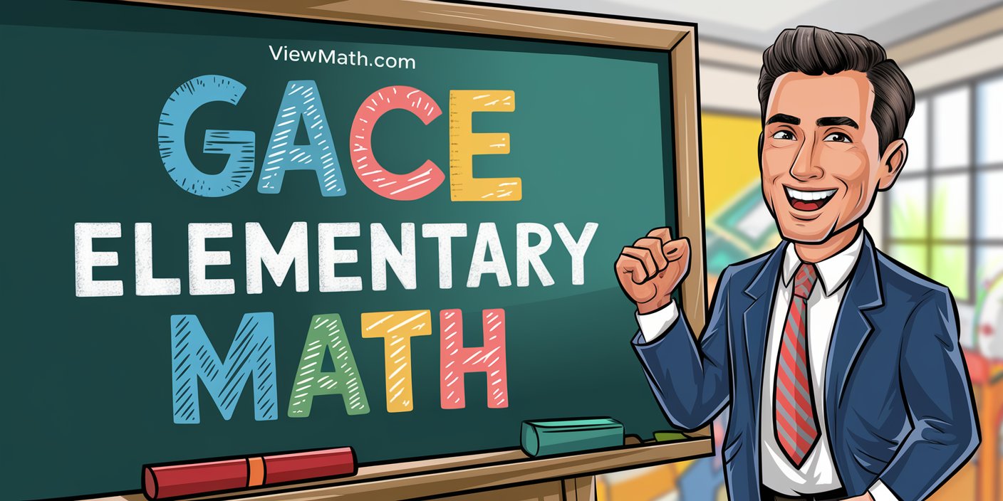 GACE Elementary Math: Study Guides, Workbooks, Practice Tests, Textbooks, Cheat Sheet