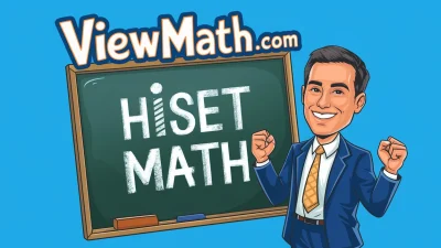 HiSET Math Prep: Textbooks, Workbooks, Study Guides, and Cheat Sheets