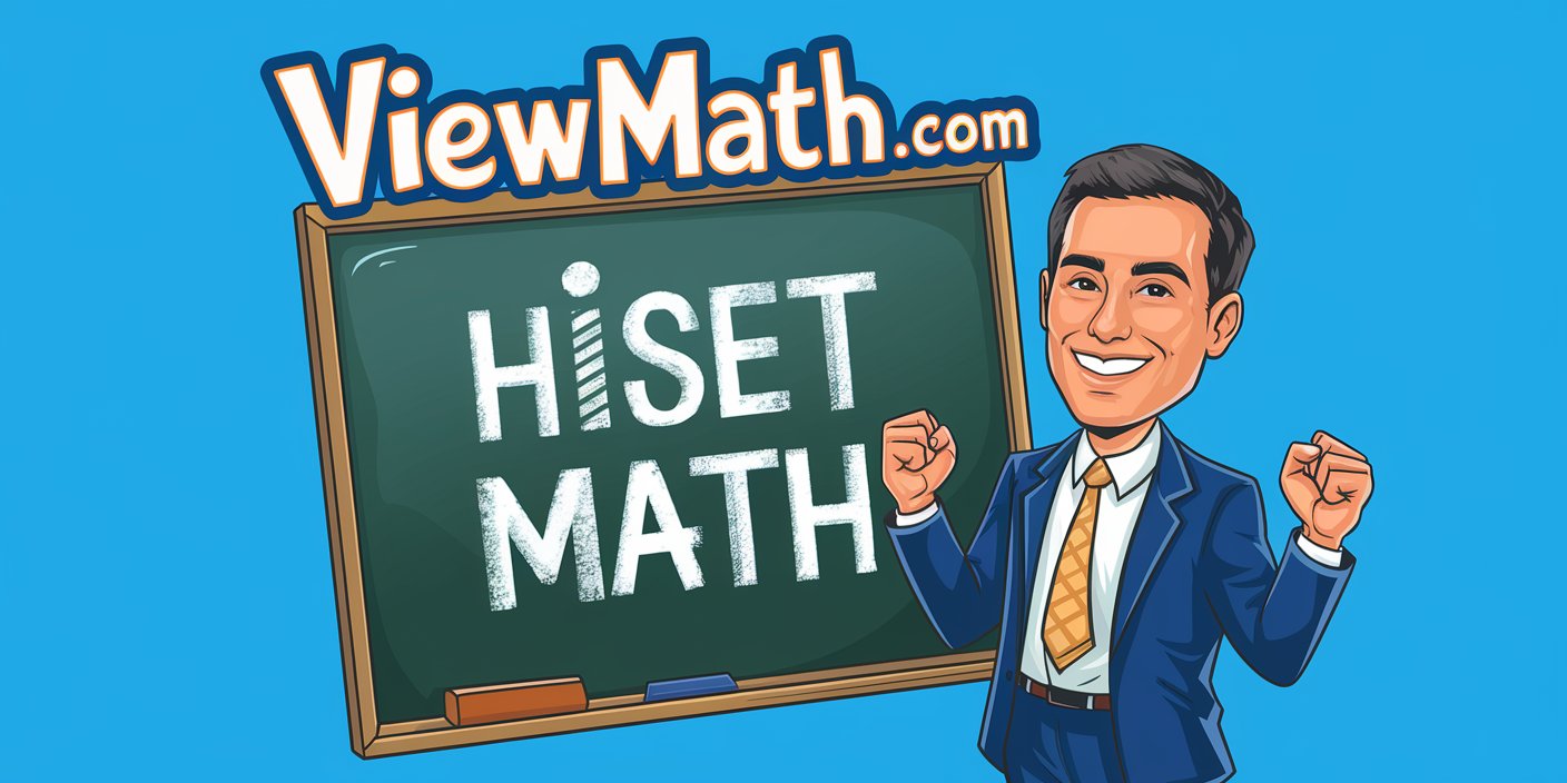 HiSET Math Prep: Textbooks, Workbooks, Study Guides, and Cheat Sheets