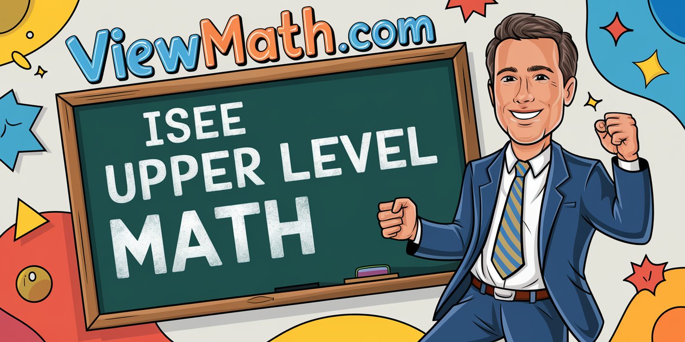 ISEE Upper Level Math Mastery: Textbooks, Practice Tests, Study Guides, and Formula Sheets