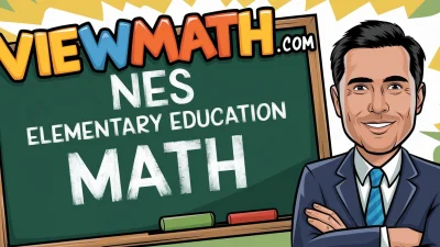 NES Elementary Education (103) Math Mastery: Textbooks, Practice Tests, Study Guides, and Formula Sheets