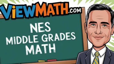 Master NES Middle Grades Math: Practice Tests, Study Guides, Workbooks, and Formula Sheets