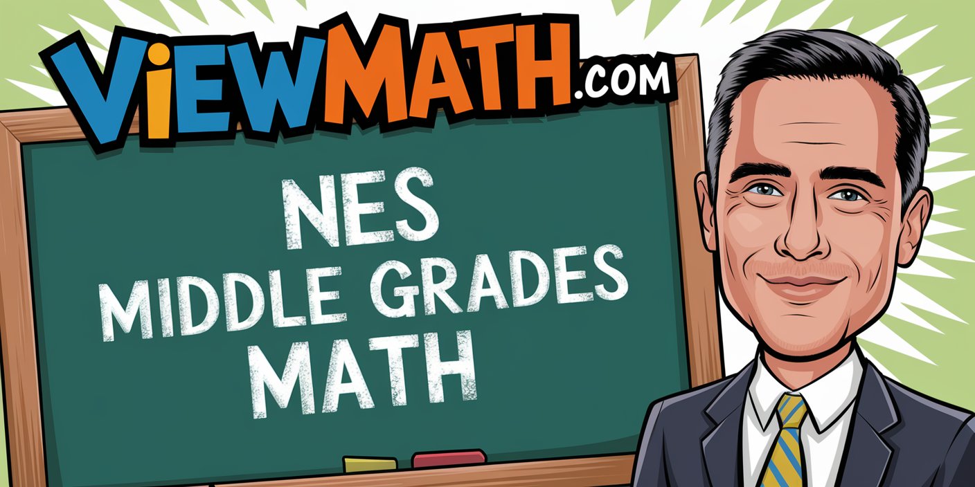 Master NES Middle Grades Math: Practice Tests, Study Guides, Workbooks, and Formula Sheets