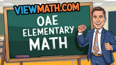 OAE Elementary (019) Math Mastery: Textbooks, Practice Tests, Study Guides, and Formula Sheets