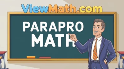 ParaPro Math: Study Guides, Workbooks, Practice Tests, Textbooks, Cheat Sheet