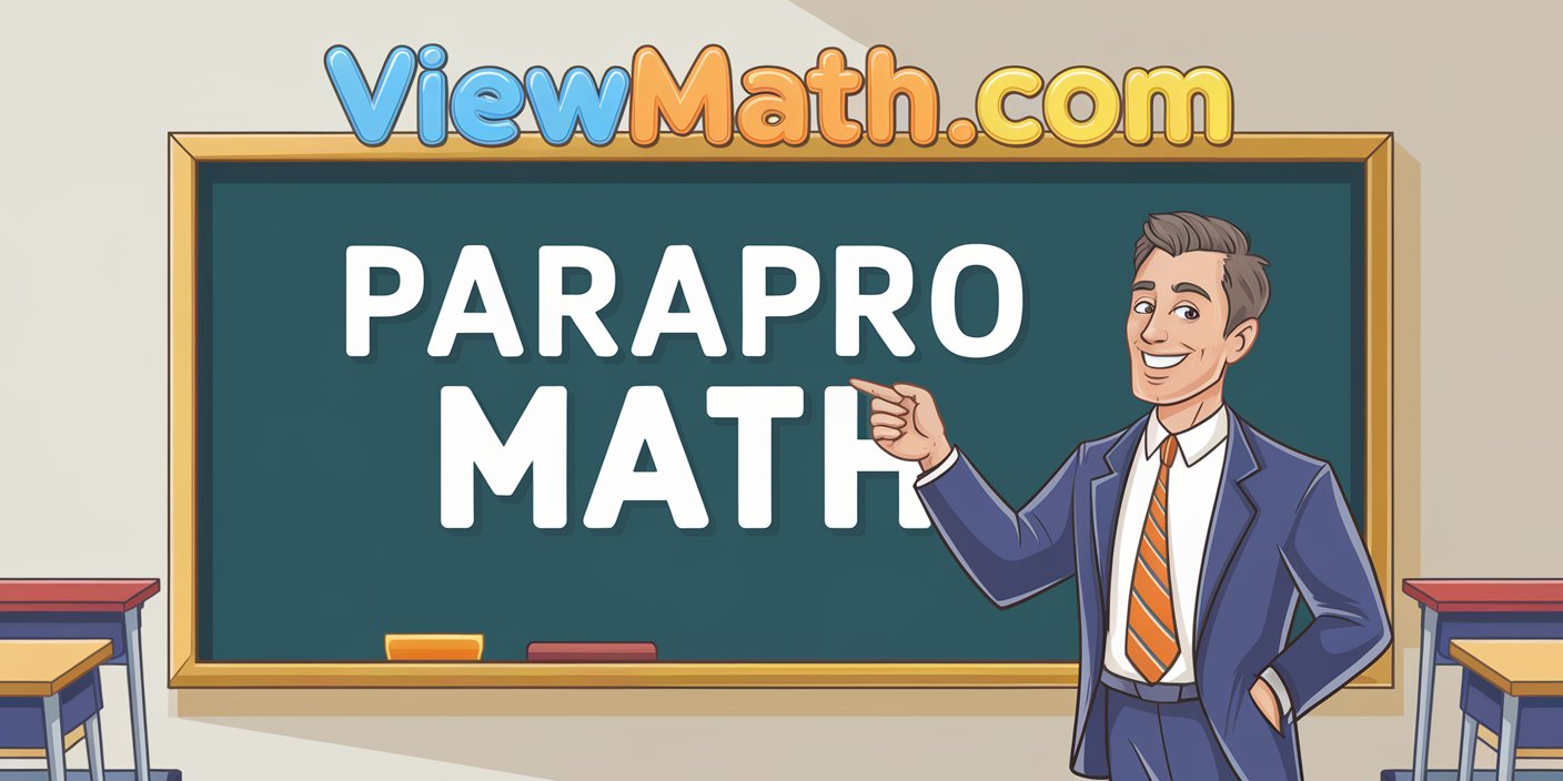 ParaPro Math: Study Guides, Workbooks, Practice Tests, Textbooks, Cheat Sheet