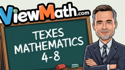 TExES Mathematics 4-8 (115) Resources: Workbooks, Study Guides, Formula Sheets, and Practice Tests