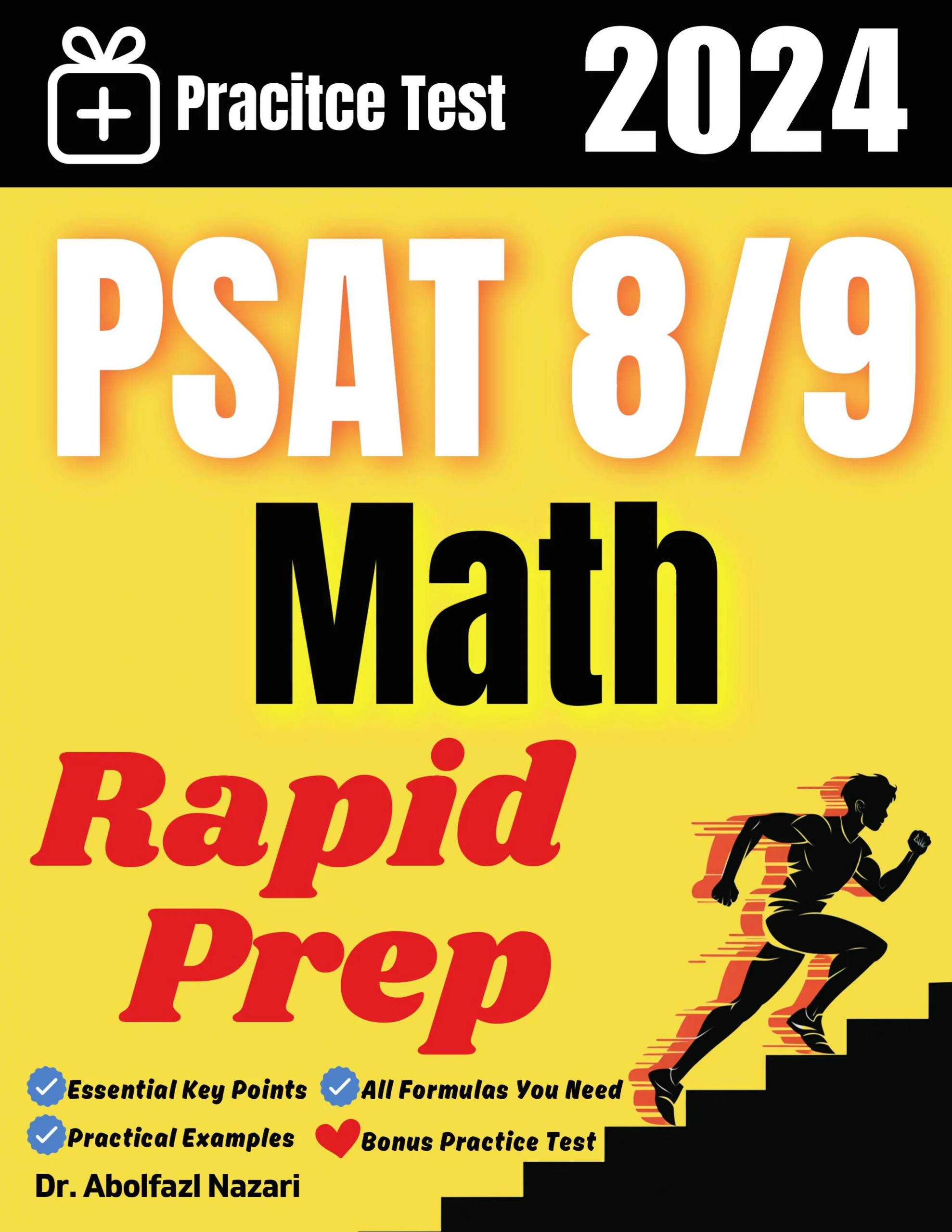PSAT 8/9 Math Rapid Prep: Prep Book with Key Points, Examples, and Formula Sheet + One Full Length Practice Test