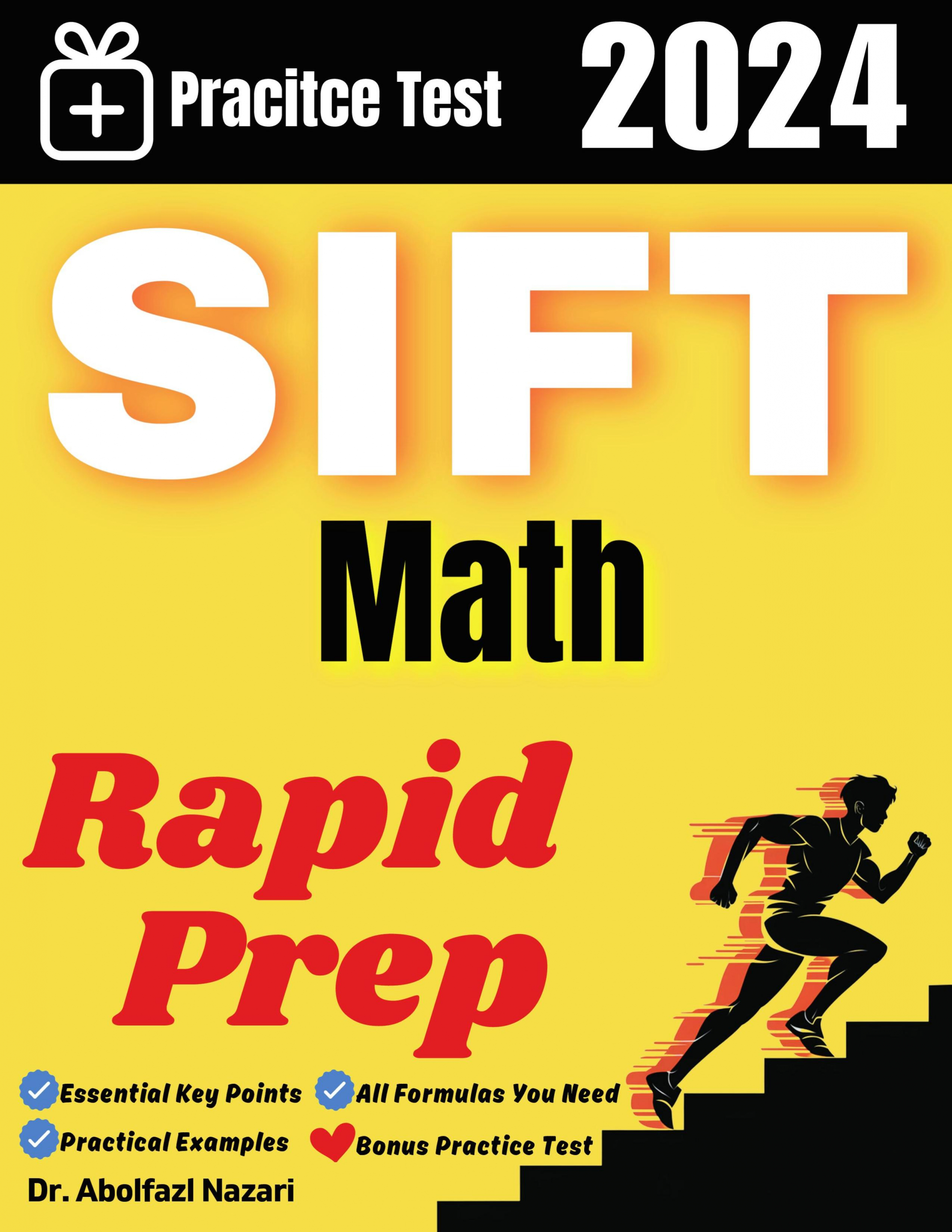 SIFT Math Rapid Prep: Prep Book with Key Points, Examples, and Formula Sheet + One Full Length Practice Test