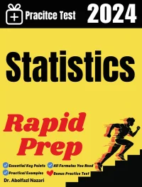 Statistics Rapid Prep: Prep Book with Key Points, Examples, and Formula Sheet + One Full Length Practice Test