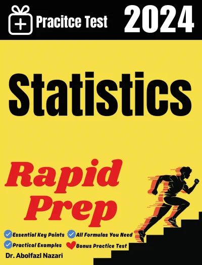 Statistics Rapid Prep: Prep Book with Key Points, Examples, and Formula Sheet + One Full Length Practice Test