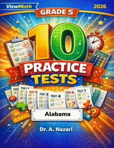 10 Alabama ACAP Grade 5 Math Practice Tests
