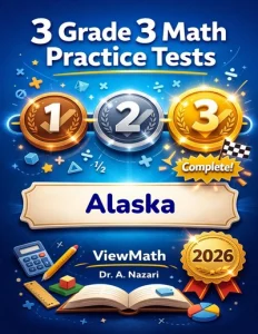 3 Alaska AK STAR Grade 3 Math Practice Tests