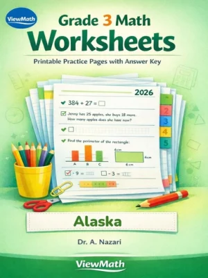 Alaska AK STAR Grade 3 Math Worksheets