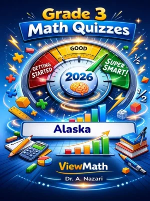 Alaska AK STAR Grade 3 Math Quizzes