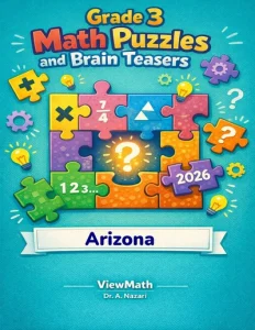 Arizona AASA Grade 3 Math Puzzles and Brain Teasers