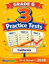 3 California CAASPP Grade 6 Math Practice Tests