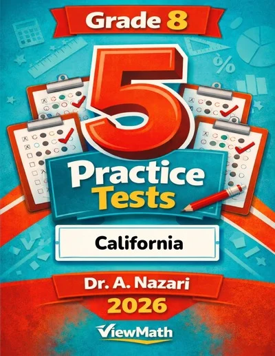 5 Full-Length California CAASPP Grade 8 Math Practice Tests