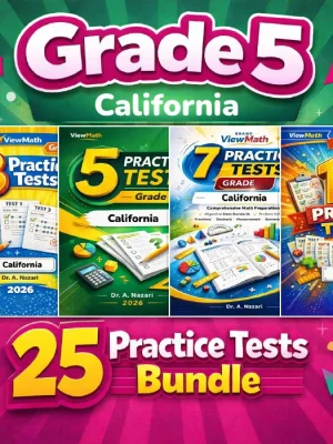 California Grade 5 Math Bundle
