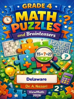 Delaware DeSSA Grade 4 Math Puzzles and Brain Teasers