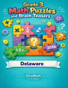 Delaware DeSSA Grade 3 Math Puzzles and Brain Teasers