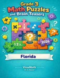 Florida FAST Grade 3 Math Puzzles and Brain Teasers