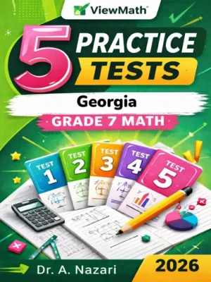 5 Full-Length Georgia Georgia Milestones Grade 7 Math Practice Tests