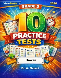 10 Hawaii SBA Grade 5 Math Practice Tests