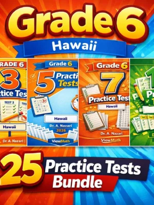Hawaii Grade 6 Math Bundle