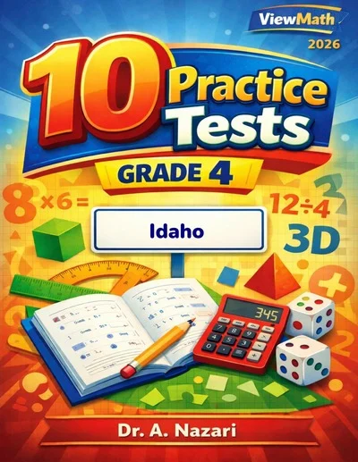 10 Idaho ISAT Grade 4 Math Practice Tests