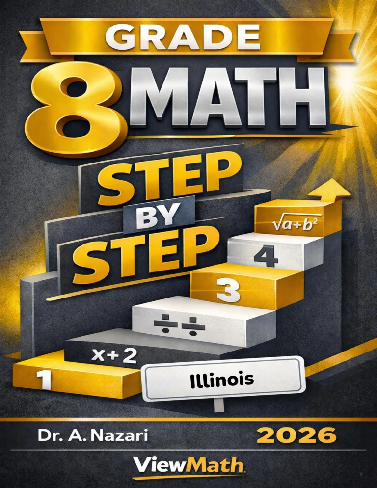 Illinois IAR Grade 8 Math Step by Step