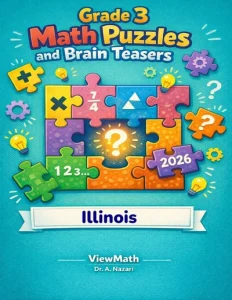 Illinois IAR Grade 3 Math Puzzles and Brain Teasers
