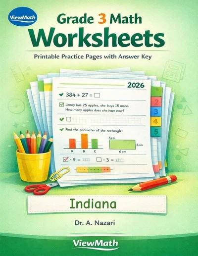 Indiana ILEARN Grade 5 Math Worksheets