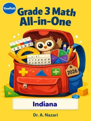 Indiana ILEARN Grade 3 Math All-in-One