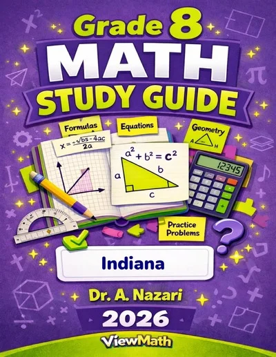 Indiana ILEARN Grade 8 Math Made Easy