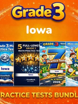 Iowa Grade 3 Math Bundle