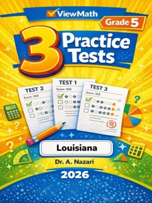 3 Louisiana LEAP 2025 Grade 5 Math Practice Tests
