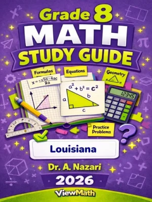 Louisiana LEAP 2025 Grade 8 Math Made Easy