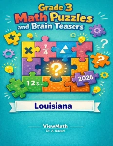 Louisiana LEAP 2025 Grade 3 Math Puzzles and Brain Teasers