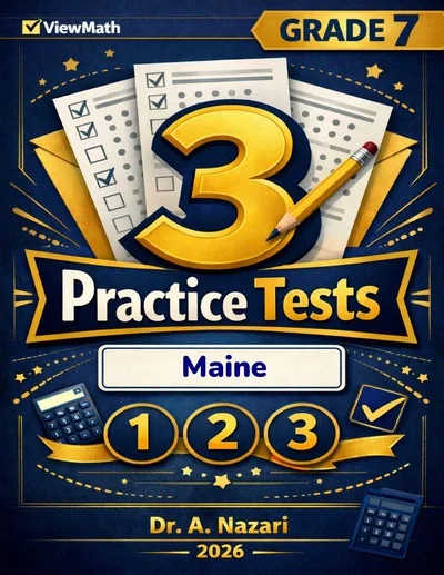 3 Maine MTYA Grade 7 Math Practice Tests