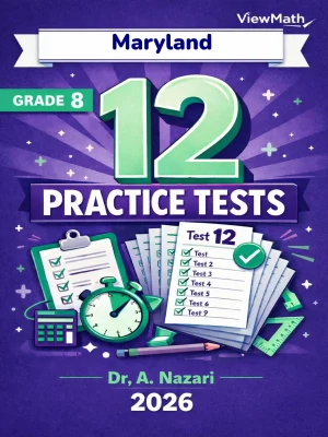 12 Maryland MCAP Grade 8 Math Practice Tests