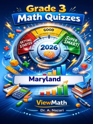 Maryland MCAP Grade 3 Math Quizzes