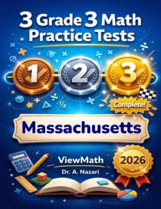 3 Massachusetts MCAS Grade 3 Math Practice Tests