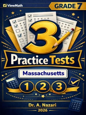 3 Massachusetts MCAS Grade 7 Math Practice Tests
