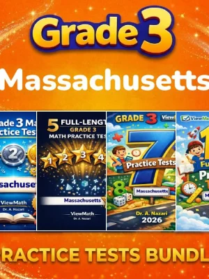Massachusetts Grade 3 Math Bundle
