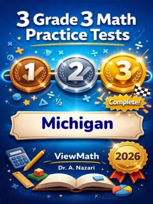 3 Michigan M-STEP Grade 3 Math Practice Tests