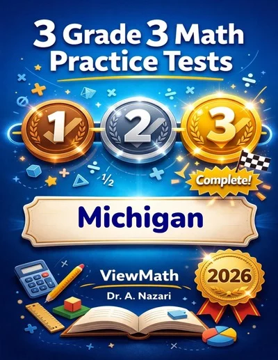 3 Michigan M-STEP Grade 3 Math Practice Tests